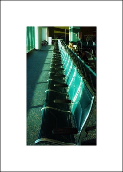 Airport chairs can look cool